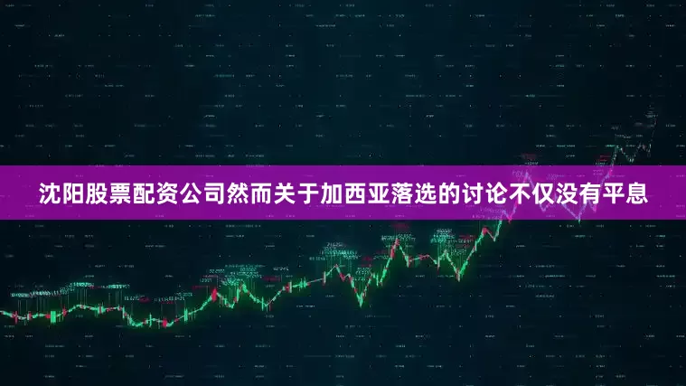 沈阳股票配资公司然而关于加西亚落选的讨论不仅没有平息