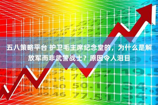 五八策略平台 护卫毛主席纪念堂的，为什么是解放军而非武警战士？原因令人泪目